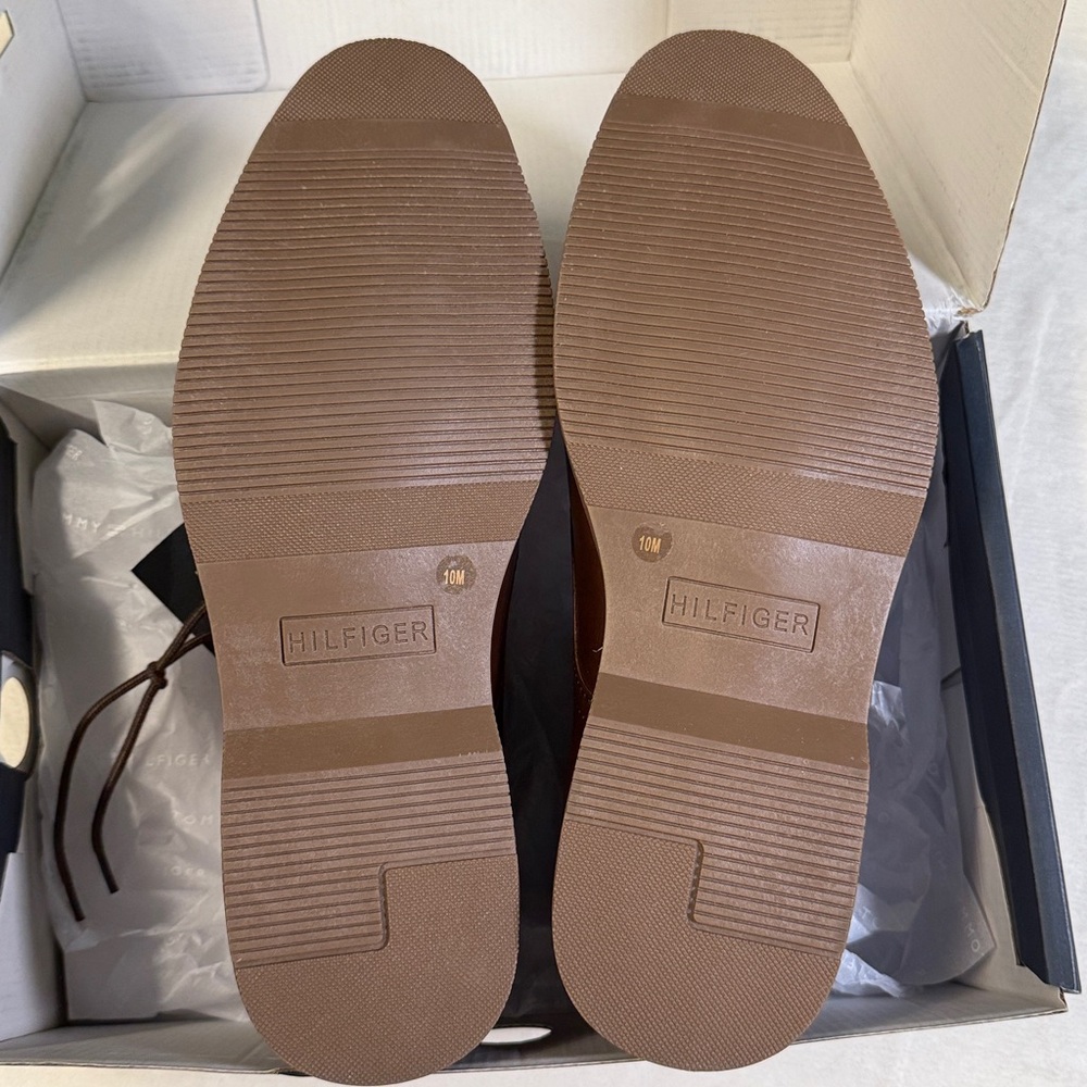 Tommy Hilfiger Men's Rawstin Cap Toe Chukka Boots - Size 10M - Picture 8 of 11